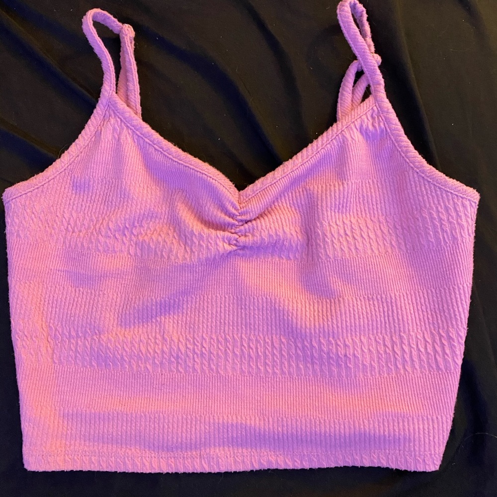 cropped tank top